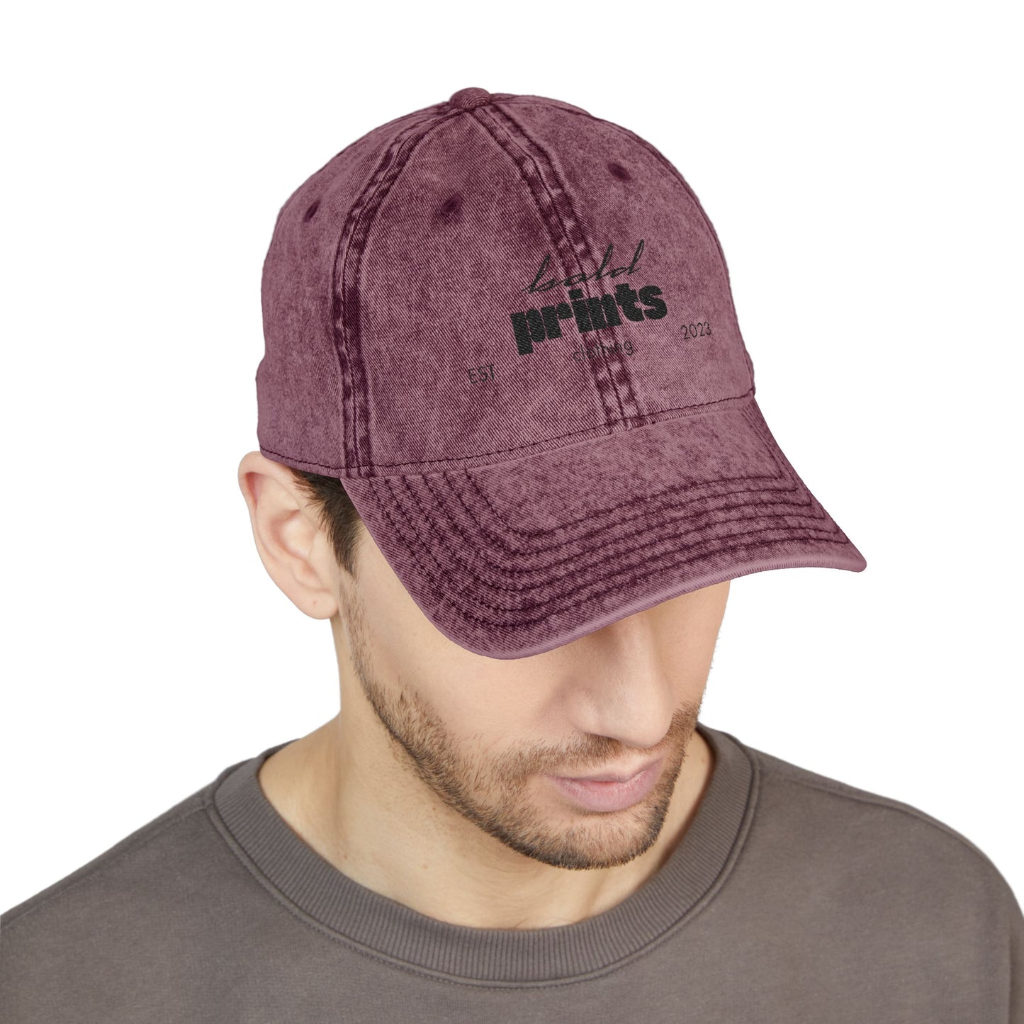 Bold Prints Est. Vintage Cap (Limited Edition)
